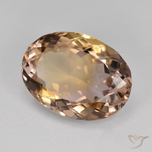 Amétrine Bicolore naturelle ovale, 8.44 ct, VVS