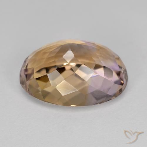 Amétrine Bicolore naturelle ovale, 8.44 ct, VVS