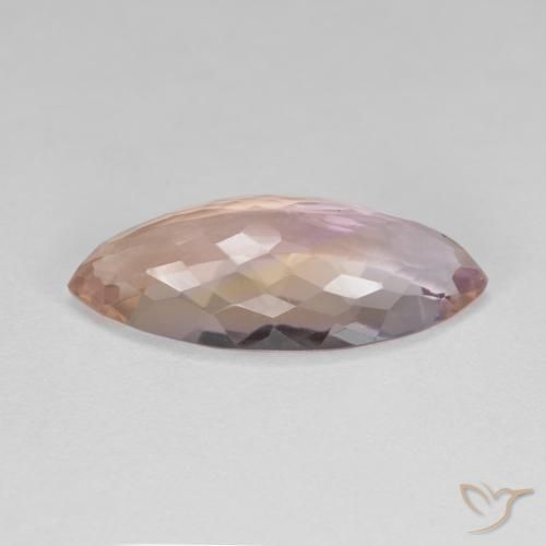 Amétrine Bicolore naturelle Marquise, 7.52 ct, VS