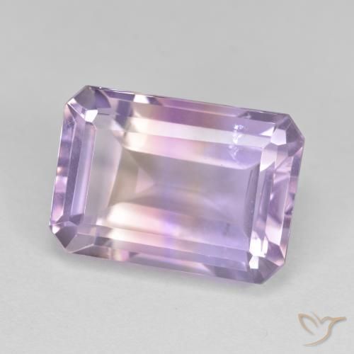 Amétrine Bicolore naturelle Octogone / coupe Émeraude, 8.43 ct, VS