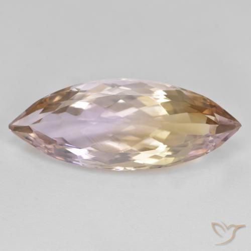 10.40ct Naturel Bicolore Amétrine, Marquise, VS