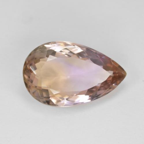 Amétrine Bicolore naturelle En forme de poire, 5.75 ct, VS