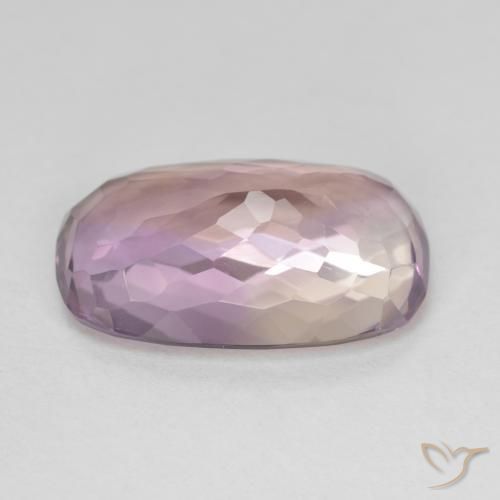 Amétrine Bicolore naturelle Coussin, 6.88 ct, VVS-VS