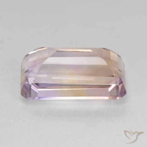 Amétrine Bicolore naturelle Octogone / coupe Émeraude, 8.87 ct, VVS-VS