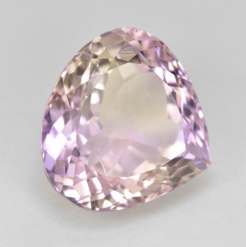 Amétrine bicolore naturelle en forme de poire, 8,90 ct, VVS-VS