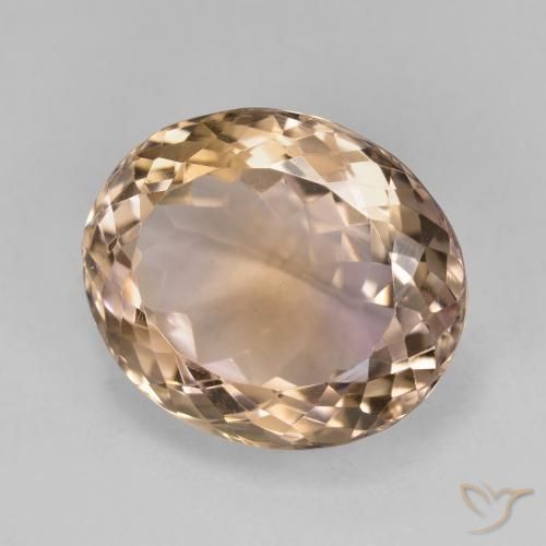 Amétrine Bicolore naturelle ovale, 12.04 ct, VVS
