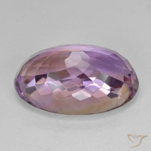 Amétrine Bicolore naturelle ovale, 18.09 ct, VVS