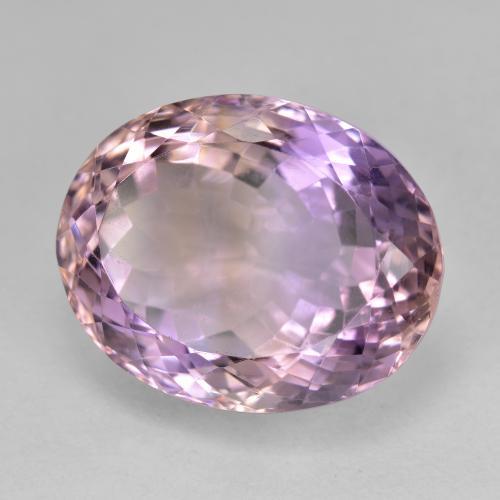 Amétrine Bicolore naturelle Coupe ovale, 18.72 ct, VVS
