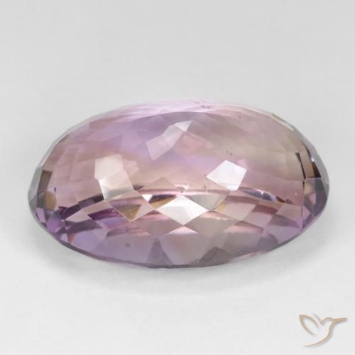 Amétrine Bicolore naturelle ovale, 23.80 ct, VS