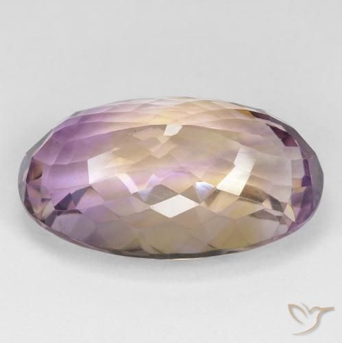 Amétrine Bicolore naturelle ovale, 23.40 ct, VS