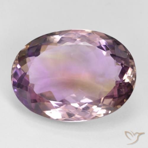 18.81ct Naturel Bicolore Amétrine, ovale, VVS