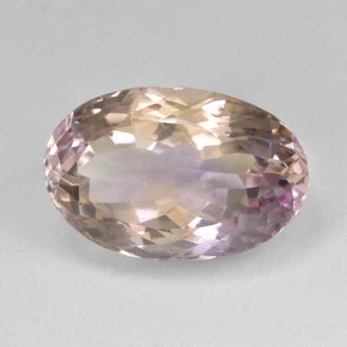 Amétrine Bicolore naturelle Coupe ovale, 11.40 ct, VVS
