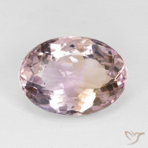 8.17ct Naturel Bicolore Amétrine, ovale, VVS-VS