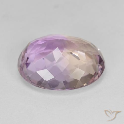 Amétrine Bicolore naturelle ovale, 7.65 ct, VVS-VS