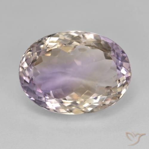 Amétrine Bicolore naturelle ovale, 11.94 ct, VVS