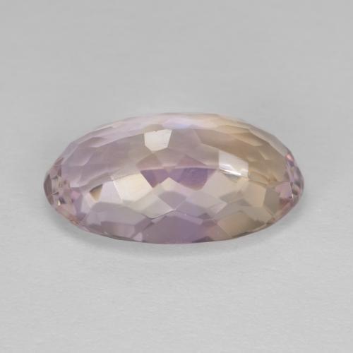 Amétrine Bicolore naturelle Coupe ovale, 6.40 ct, VVS