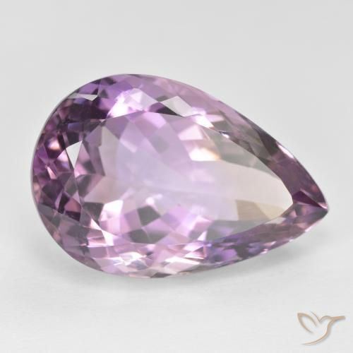 Amétrine Bicolore naturelle En forme de poire, 16.84 ct, VVS
