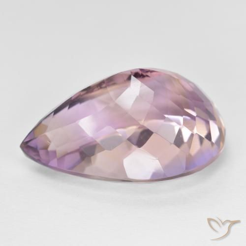 Amétrine Bicolore naturelle En forme de poire, 16.84 ct, VVS