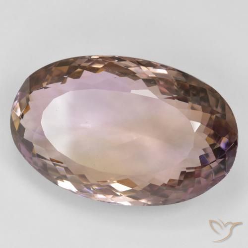 Amétrine Bicolore naturelle ovale, 28.88 ct, VVS-VS