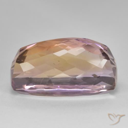 Amétrine Bicolore naturelle Coussin, 20.16 ct, VVS-VS