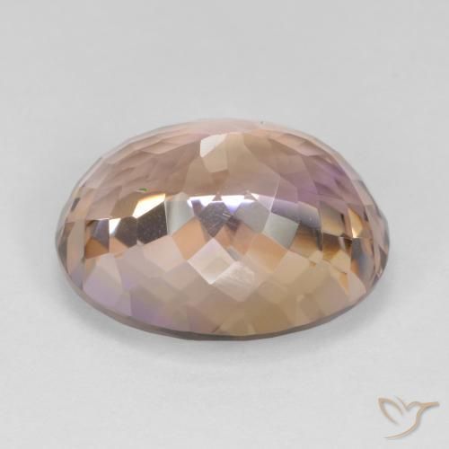 Amétrine Bicolore naturelle ovale, 15.90 ct, VS