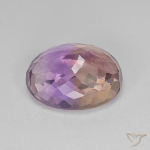 Amétrine Bicolore naturelle ovale, 13.37 ct, VVS-VS