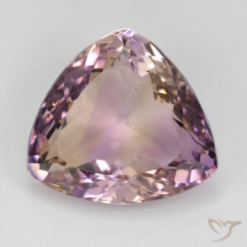20.11ct Naturel Bicolore Amétrine, Trillion, VVS
