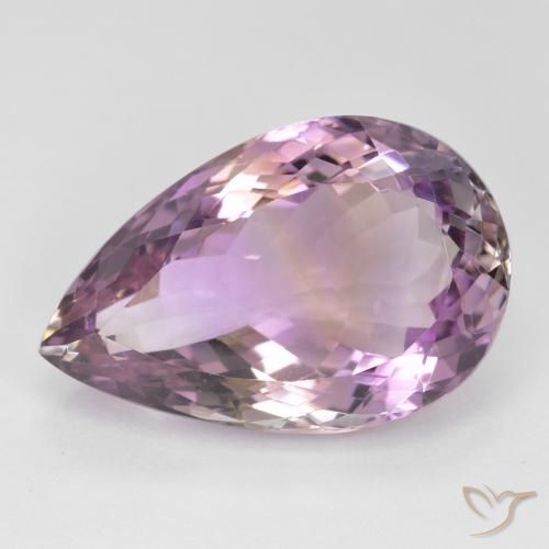 16.24ct Naturel Bicolore Amétrine, En forme de poire, VVS