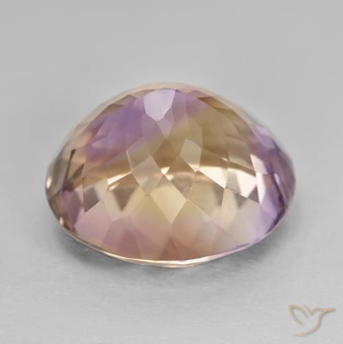 Amétrine Bicolore naturelle Coupe ovale, 15.79 ct, VS