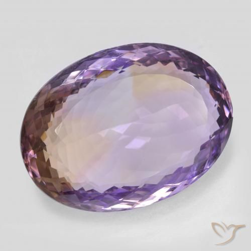 Amétrine Bicolore naturelle ovale, 25.38 ct, VVS-VS