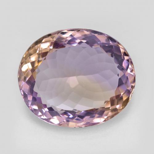 Amétrine Bicolore naturelle Coupe ovale, 16.35 ct, VVS-VS