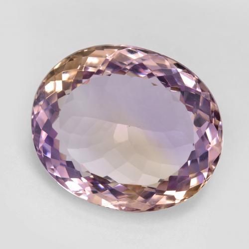 Amétrine Bicolore naturelle Coupe ovale, 16.35 ct, VVS-VS