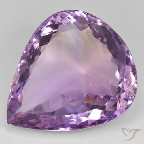 33.36ct Naturel Bicolore Amétrine, En forme de poire, VVS-VS