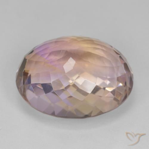 Amétrine Bicolore naturelle ovale, 25.74 ct, VVS-VS