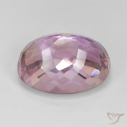 Amétrine bicolore naturelle coupe ovale, 14,62 ct, VVS-VS
