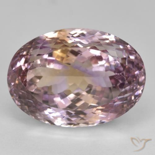27.56ct Naturel Bicolore Amétrine, ovale, VVS-VS