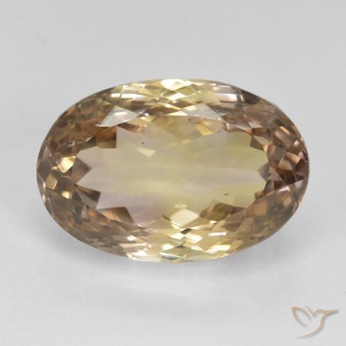 14.06ct Naturel Bicolore Amétrine, ovale, VS