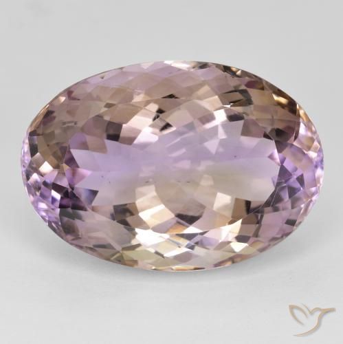 24.19ct Naturel Bicolore Amétrine, ovale, VS
