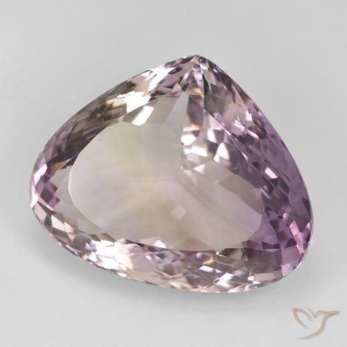 Amétrine Bicolore naturelle En forme de poire, 25.90 ct, VVS-VS