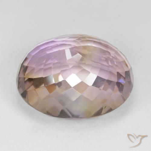 Amétrine Bicolore naturelle ovale, 23.65 ct, VVS-VS
