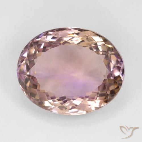 19.11ct Naturel Bicolore Amétrine, ovale, VS