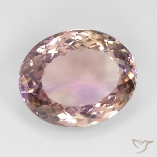 Amétrine Bicolore naturelle ovale, 19.11 ct, VS