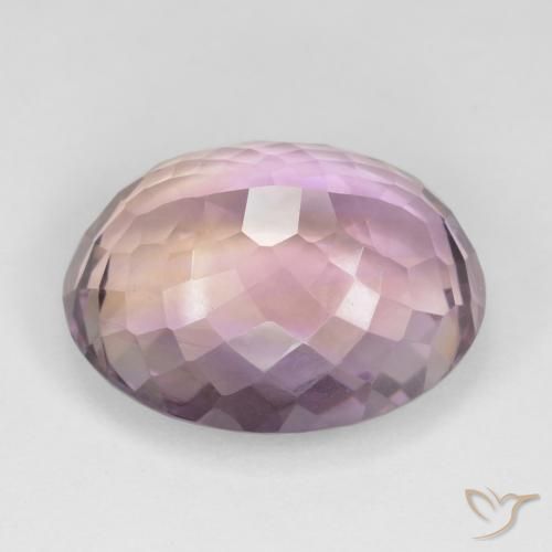 Amétrine Bicolore naturelle ovale, 19.11 ct, VS