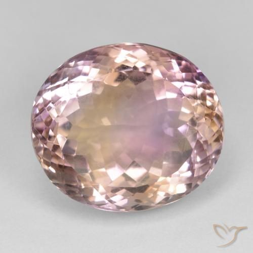 18.70ct Naturel Bicolore Amétrine, ovale, VS