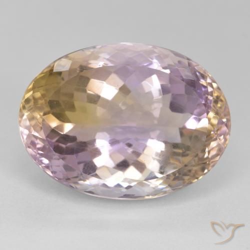26.19ct Naturel Bicolore Amétrine, ovale, VS