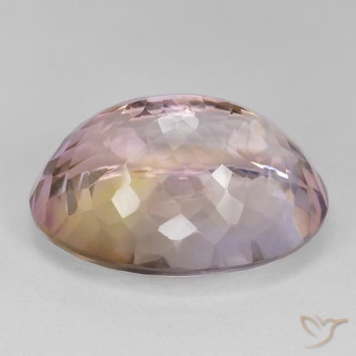 Amétrine Bicolore naturelle ovale, 26.19 ct, VS