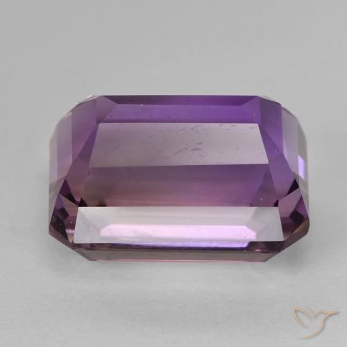 Amétrine Bicolore naturelle Octogone / coupe Émeraude, 9.78 ct, VVS-VS
