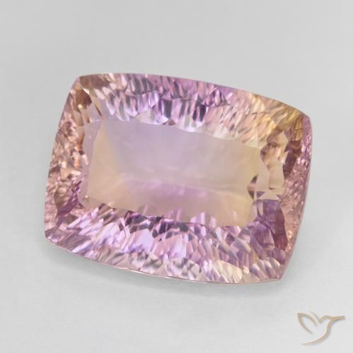 Amétrine Bicolore naturelle Coussin, 12.54 ct, VVS