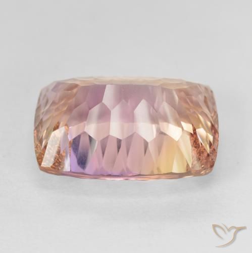 Amétrine Bicolore naturelle Coussin, 12.54 ct, VVS