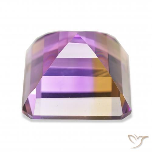 Amétrine Bicolore naturelle Octogone / coupe Émeraude, 33.16 ct, IF